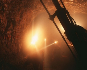 Drilling Activity at Pongkor Underground Mine