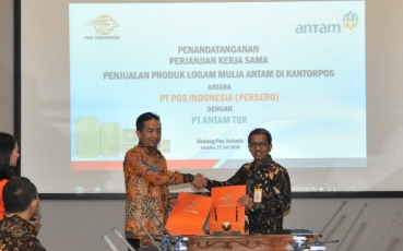 The Continuation of ANTAM and PT Pos Indonesia (Persero) Strategic Corporation in Gold Sales & Distribution