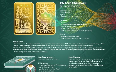 ANTAM Launches Thematic Gold Bar Edition Eid Al-Fitr 1442 H