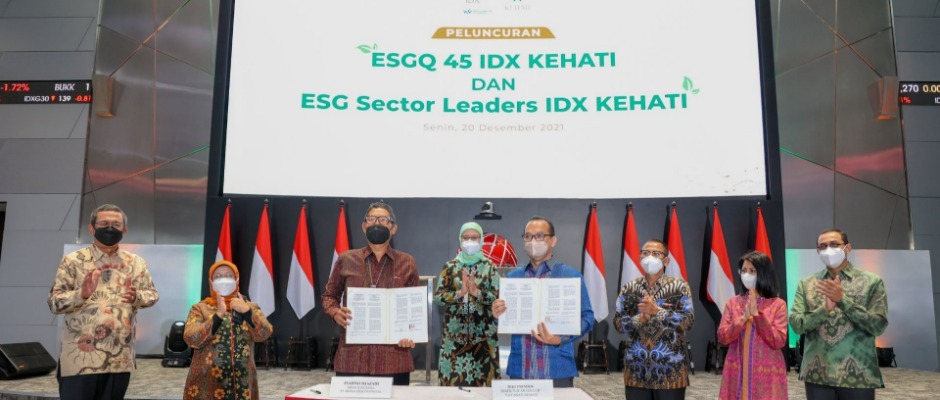 ANTAM is Part of the ESG Sector Leaders IDX KEHATI Index and ESG Quality 45 IDX KEHATI Index