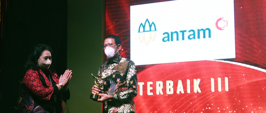 ANTAM Receives SOEs Award and BCOMSS Award 2022