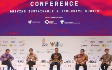 ANTAM Paparkan Rencana Pengembangan EV Battery Dan Edukasi Brankas di SOE International Conference