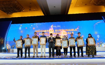 Sembilan Program CSR ANTAM Raih Indonesian SDGs Award 2022