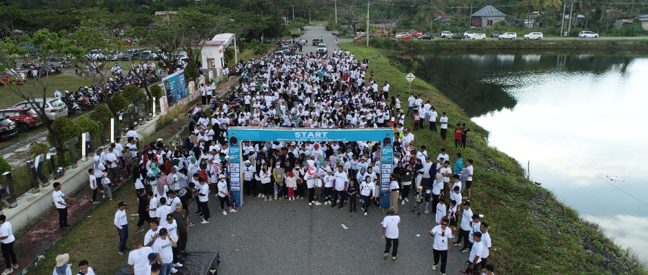 ANTAM, Kimia Farma, PNM, and DAHANA Successfully Held Healthy Walk with SOE in Three Southeast Sulawesi Regencies