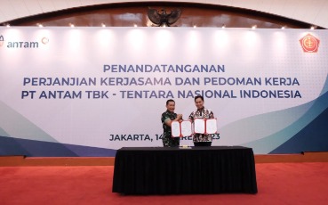Sinergitas ANTAM Bersama TNI dan Polri Dalam Penguatan Aspek Keamanan di Lokasi Operasi Perusahaan